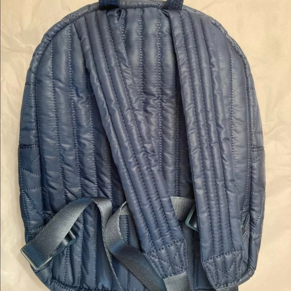 Michael Kors Winnie Medium Quilted Nylon Blue Backpack main image 4
